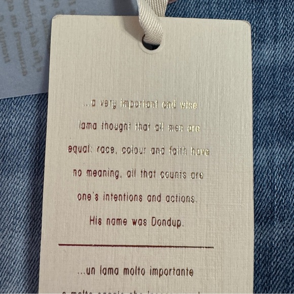 Dondup Jay White Focus Jeans Size 26 Made in Italy | Premium Denim - Picture 14 of 15